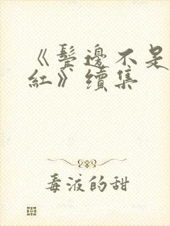 《鬓边不是海棠红》续集 《鬓边不是海棠红》续集