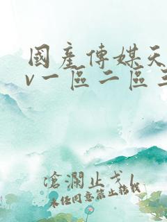国产传媒天美av一区二区三区