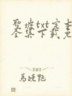 圣墟txt完本全集下载免费