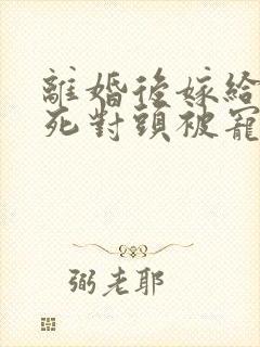 离婚后嫁给前夫死对头被宠成宝电视