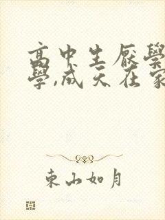 高中生厌学不上学,成天在家不出门咋办 高中生厌学不上学,成天在家不出门咋办
