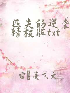 匹夫的逆袭完整精校版txt 匹夫的逆袭完整精校版txt