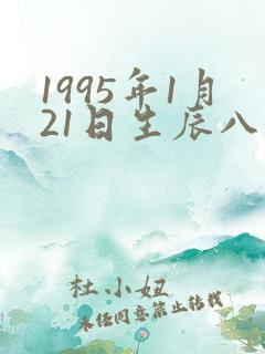 1995年1月21日生辰八字 1995年1月21日生辰八字