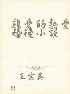 亲爱的热爱的2婚后小说