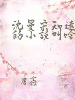 沈曼宋知远乔婉的小说叫啥名字啊