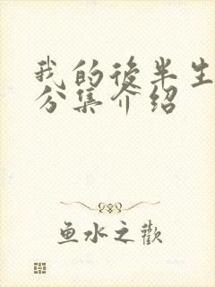 我的后半生剧情分集介绍