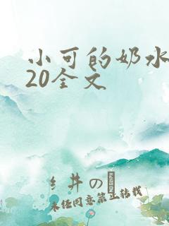 小可的奶水1～20全文
