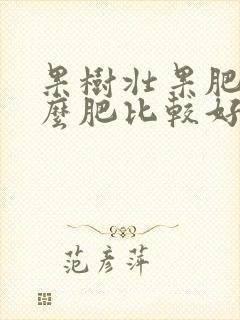 果树壮果肥放什么肥比较好 果树壮果肥放什么肥比较好