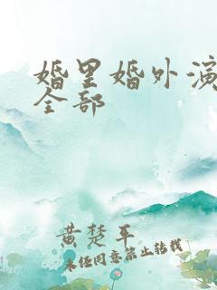 婚里婚外演员表全部