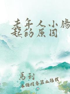 老年人小肠气引起的原因