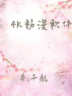 4k动漫软件