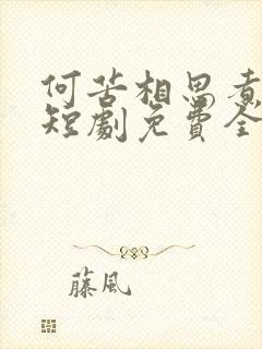 何苦相思煮余年短剧免费全集