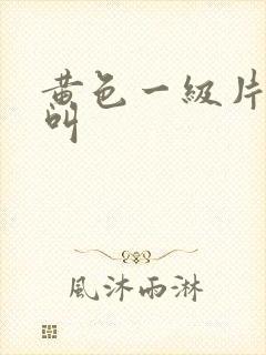 黄色一级片嗷嗷叫