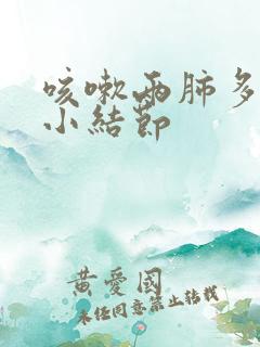咳嗽两肺多发微小结节