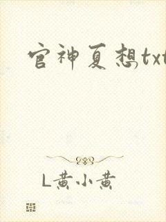 官神夏想txt