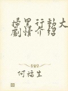 扫黑行动大结局剧情介绍