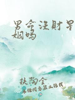 男命没财星有婚姻吗