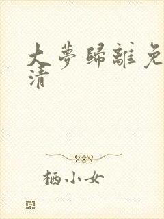 大梦归离免费高清
