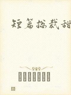 短篇总裁甜宠文