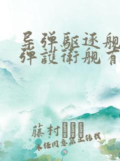 导弹驱逐舰和导弹护卫舰有什么区别