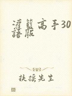 灌篮高手30国语版