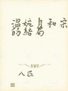 温婉月和宋淮砚的结局