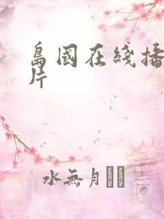 岛国在线播放v片