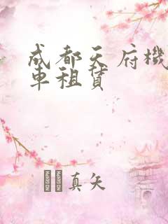 成都天府机场汽车租赁