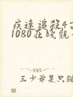 疾速追杀4高清1080在线观看免费