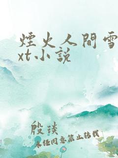 烟火人间雪怡txt小说