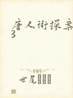 唐人街探案电影3