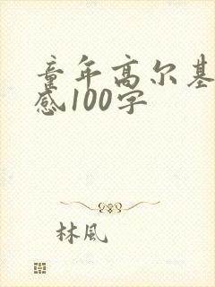 童年高尔基读后感100字