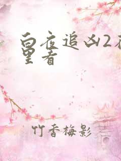 白夜追凶2在哪里看
