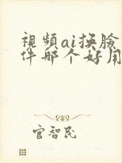 视频ai换脸软件哪个好用