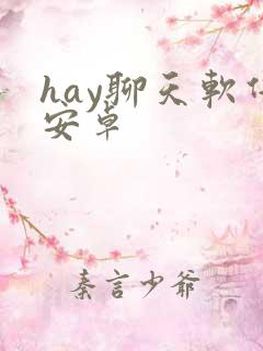 hay聊天软件安卓