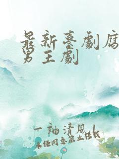 最新台剧腐剧双男主剧