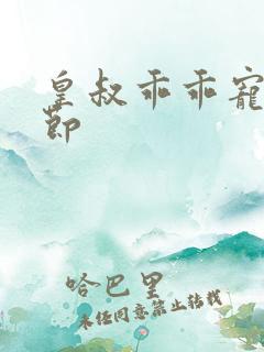 皇叔乖乖宠我章节