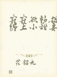 宠宠欲动,总裁缠上小甜妻