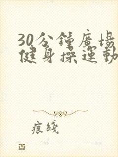 30分钟广场舞健身操运动