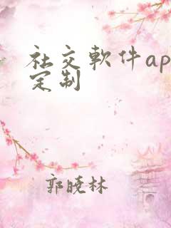 社交软件app定制
