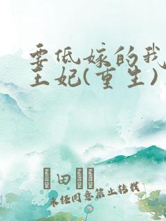 要低嫁的我成了王妃(重生) 要低嫁的我成了王妃(重生)