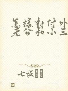 怎样对付外遇的老公和小三