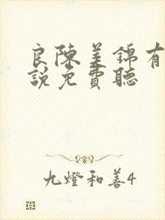 良陈美锦有声小说免费听