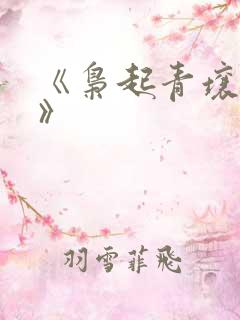 《枭起青壤小说》 《枭起青壤小说》