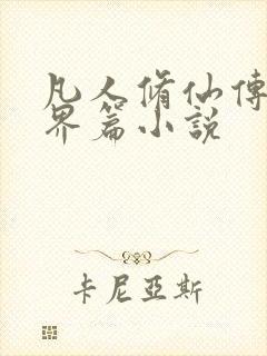 凡人修仙传:人界篇小说