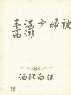 丰满少妇被弄到高潮