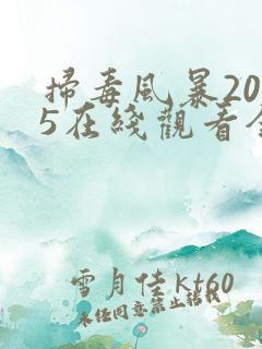 扫毒风暴2025在线观看全集高清版