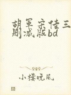 胡军宋佳三级未删减版bd