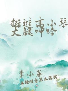挺进高小琴雪白大腿呻吟