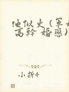他似火 (军婚 高干 婚恋)完整版